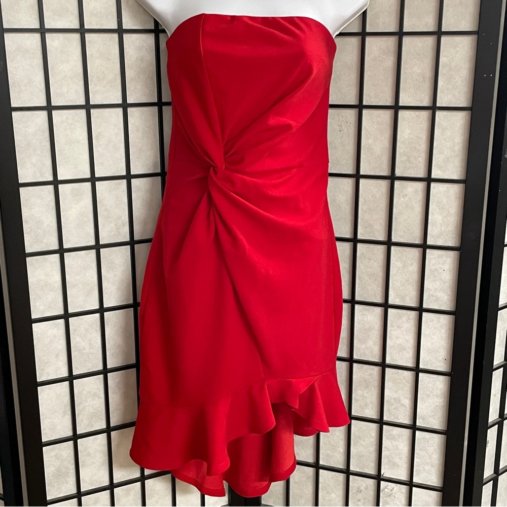 MiSC ladies strapless mini dress size large